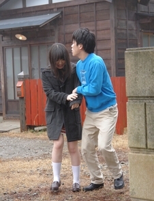 Nasty Mai Shimizu sucks a cock and gets cum