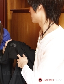 Yuko Iijima sees a hard cock when she comes