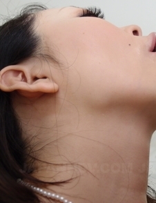 Hot Yuna Yamami in white lingerie sucks cock