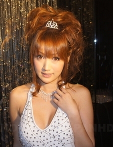 Hot Saki, Yuki, Shiho, Karin in long dresses