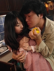 Asian Nozomi Hazuki with big boobs sucks cock