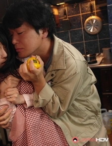 Asian Nozomi Hazuki with big boobs sucks cock