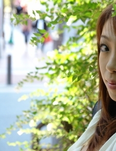 Yuri Rie gives blowjob in the car and shows