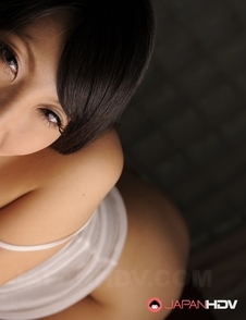 Chihiro Kitagawa squeezes big boobs and shows