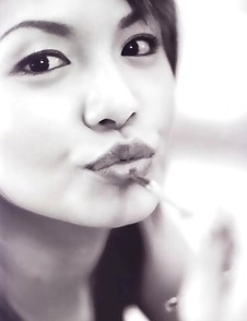 Yuko Nakazawa loves her dog and wearing fancy dresses