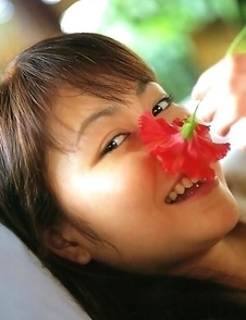 Anri Sugihara with huge assets and sexy legs is very active