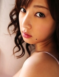 Natsuki Ikeda with big hooters looks so sexy on lingerie