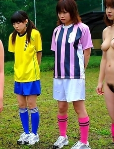 Soccer girl loves sex toys so much