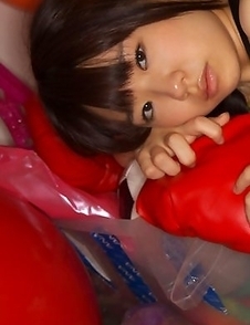 Hikari Azuma shows hot butt under skirt and naughty boobs