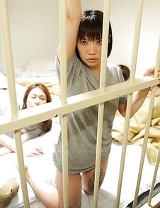 Super hot prison ladies having sex