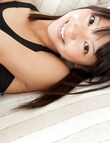Teen Fuuka Nishihama poses and excites us with her nice body