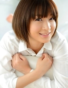 Mayu Kamiya takes shirt off and shows nasty ass in panty