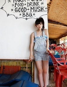 Airi Suzuki walks on favorite streets exposing her curves