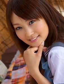 Misaki Nito in sailor gal blouse shows hot butt in panty