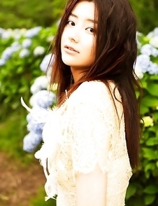 Natsuki Harada is racy babe loving to travel with train