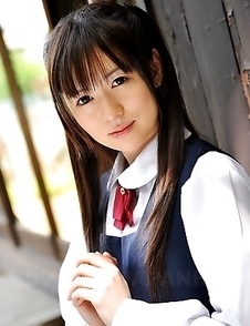 Sweet teeny Ai Uehara loves posing