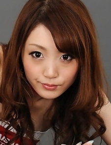Yukina Masaki is amazing doll in red and black latex outfit