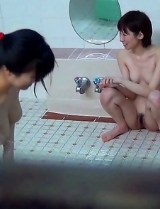 Japanese Piss Fetish Videos - Asian Girls Pissing - Steamy Streams At A Bathhouse 5