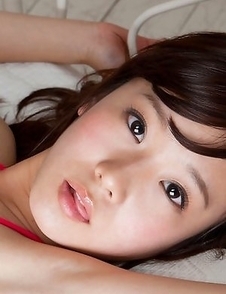 Kana Yuuki in pink lingerie and heels is such hot kitten