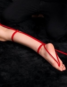 Rope bondage tease gallery featuring Moeka Kurihara, she loves that vibrator