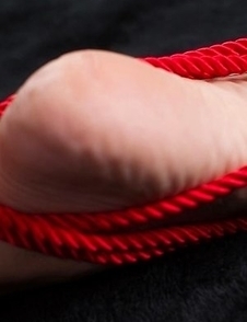 Red rope + vibrator treatment for Ryo Yuuki, watch her cum a million times