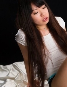 Leggy bombshell Chiho Arimura using her pumps and feet to get this guy off