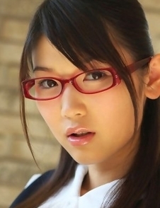 Noriko Kijima with specs and office suit is elegant and hot