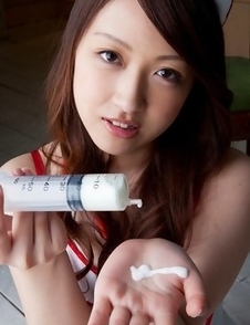 Cocoro Hirahara is hot nurse who shows nooky in panty