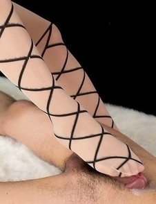 Strict seductress Kaede Oshiro flattens this dude's cock and balls for his pleasure