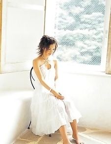 Misako Yasuda shows big cans in various outfits for camera