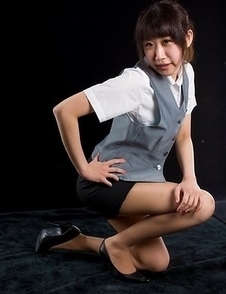 Kinky cutie Karina Oshima loves passionate fingering and slow teasing